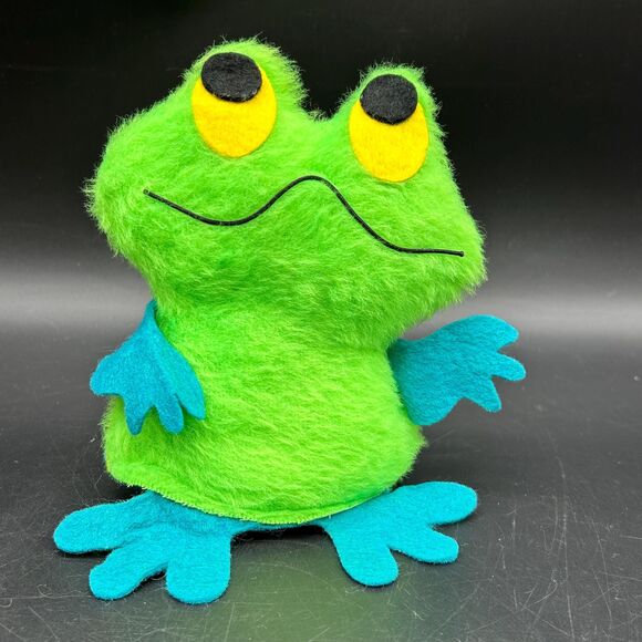 Floyd Frog Plushie 1973 Stuffed Animal Russ Berrie (B) - Picture 1 of 5